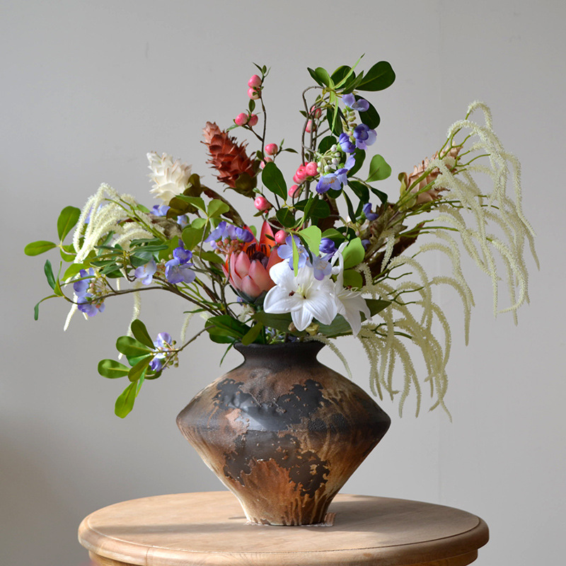 String Of Pearls Plant - 85CM Künstliche Crabapple Blume Hause Restaurant