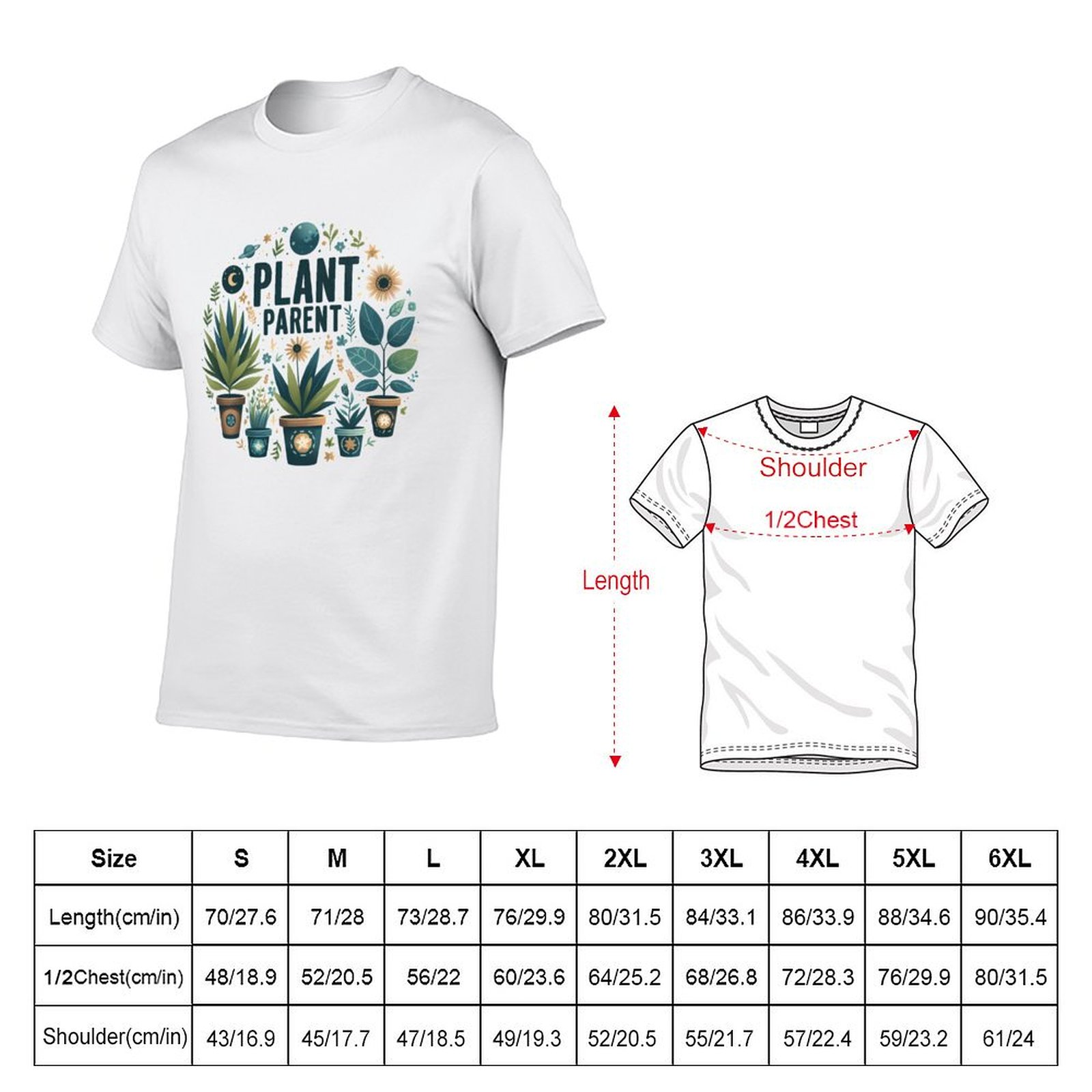 Plant Parent T-Shirt Basic-Bau – Plant Parent Shirt Bewertung und Preis