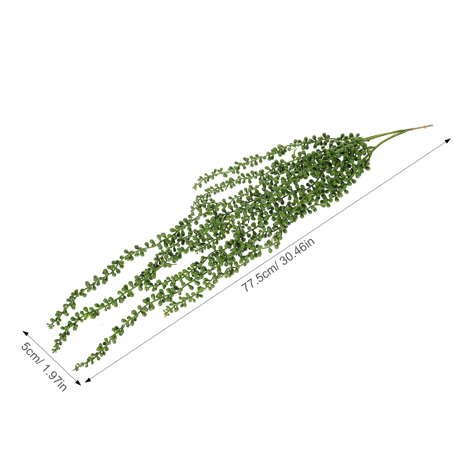 3er-Set künstliche hängende Su – String Of Pearls Plant Bewertung und Preis