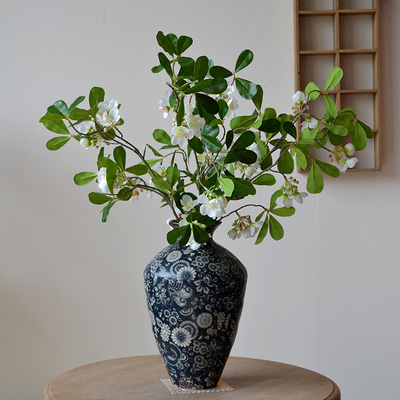 85CM Künstliche Crabapple Blum – String Of Pearls Plant Bewertung und Preis